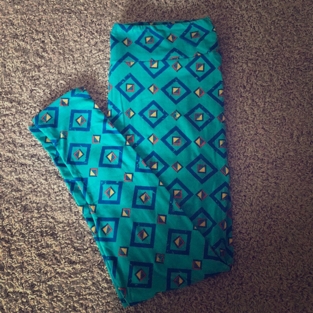 LuLaRoe TC geometric print leggings